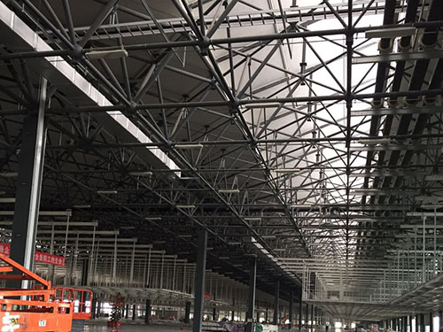 一汽大众车间网架工程