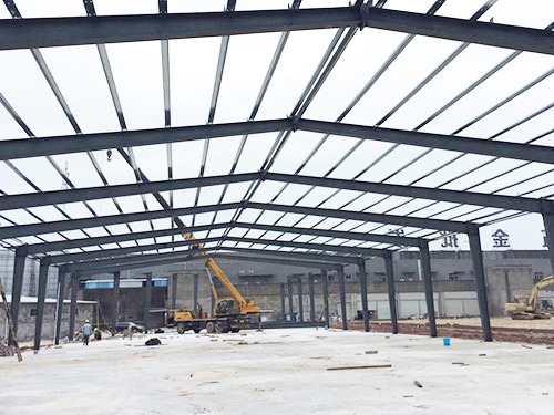 物流城钢结构工程案例