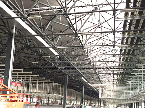 一汽大众车间网架工程