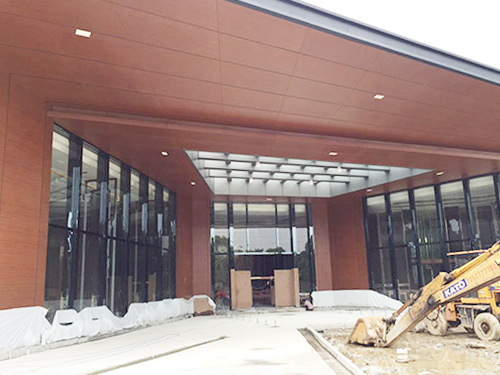 钢结构售楼部工程案例